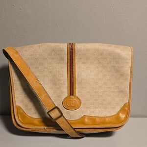Gucci Micro GG Vintage Crossbody Tan